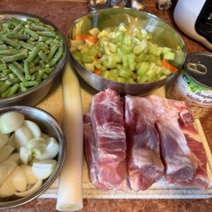 Bohneneintopf Zutaten